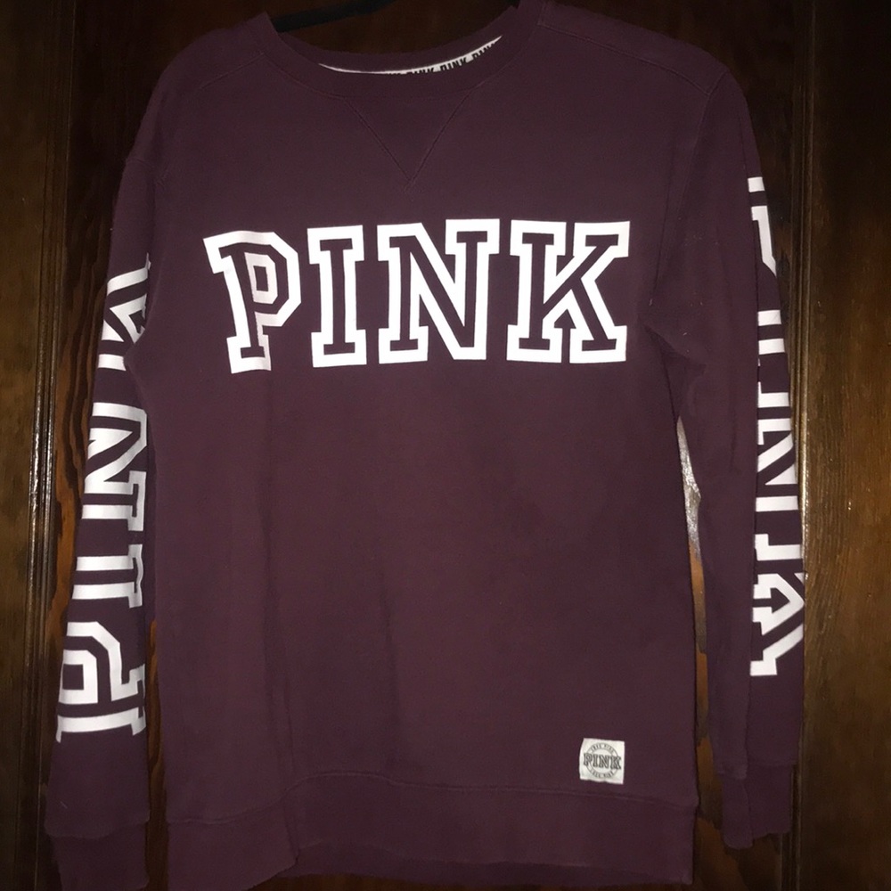 Pink Victoria Secret sweatshirt